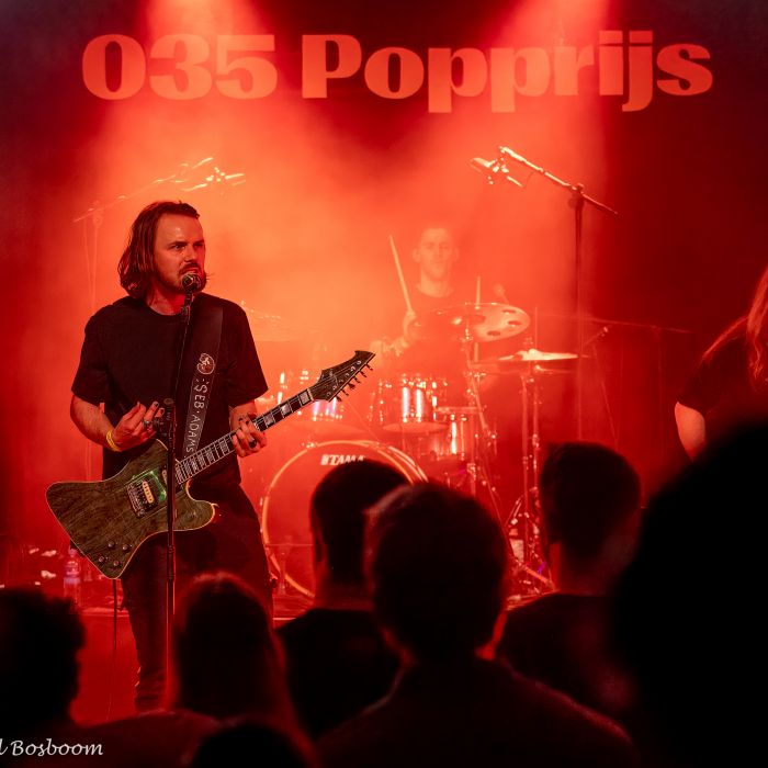 Live foto van band Seb Adams tijdens de 035 Popprijs