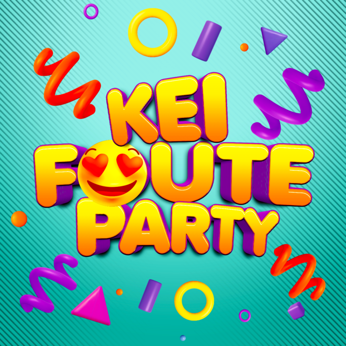 Nieuwe logo Kei Foute Party