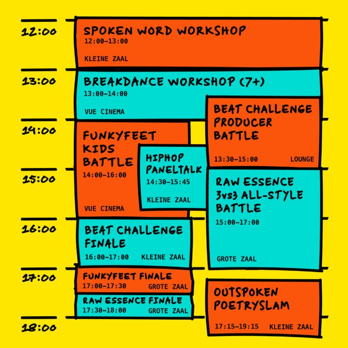Timetable Summer Sickness deel 1