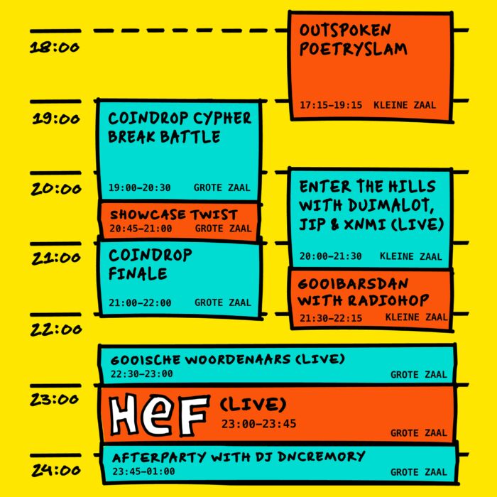 Timetable Summer Sickness 2025 deel 2