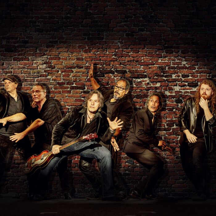 LSB Experience op de foto net zoals de albumhoes van Band on the Run