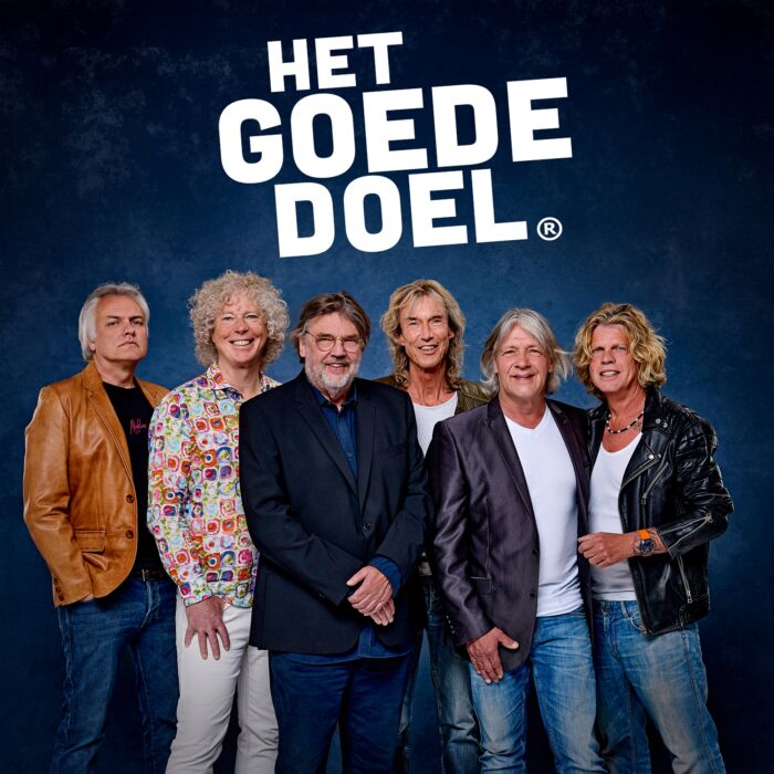 Het Goede Doel met centraal op de foto frontman Henk Westbroek