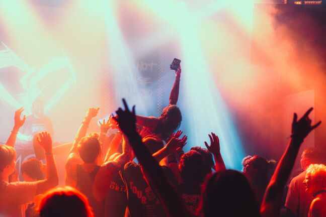 Emo Night Mainland in De Vorstin, Hilversum