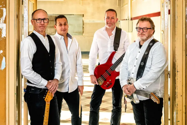 Richie Malone & Leon Cave (Status Quo) in De Vorstin, Hilversum